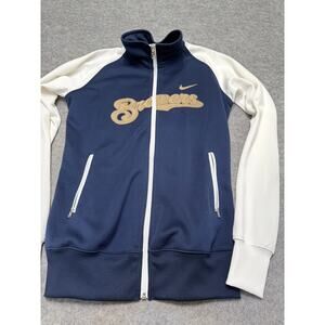 Nike MLB Milwaukee Brewers Full Zip Track Jacket Size WOMENS M